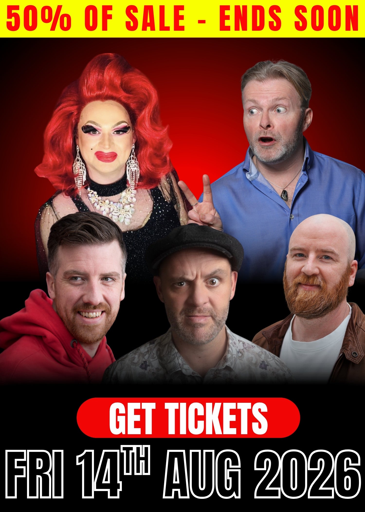 Friday Night Live - Friday, 14th August 2026